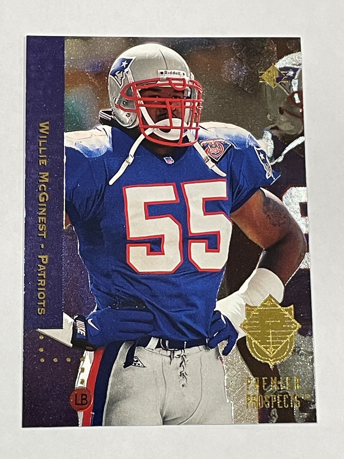 1994 SP Football #4 - Willie McGinest RC - New England Patriots
