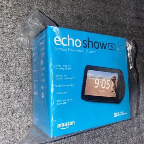 Amazon Echo Show 5 Smart Speaker Charcoal - Picture 2 of 8