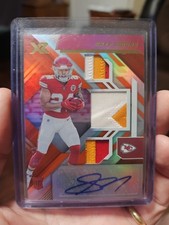 2022 Panini XR Skyy Moore Rookie Triple Patch Auto RPA SSP /25 Chiefs 49ers