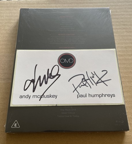 OMD Bauhaus Staircase ARTefact Blu Ray Signed By Andy And Paul! In Hand - Picture 3 of 4
