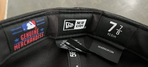 Miami Marlins schwarz New Era eng anliegende Mütze 7 7/8 - Bild 6 von 6