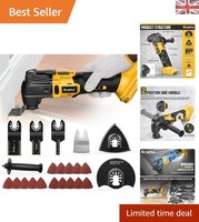 DEWALT 20V Cordless Brushless Oscillating Multi-Tool - 23 Accessories Included