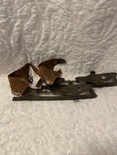 Vintage Clamp on Union Hardware Co. Metal Ice Skates, 1 pair size 10
