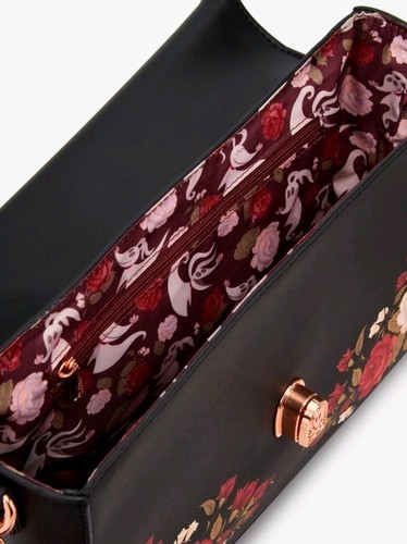 Loungefly Disney Nightmare Before Christmas Zero Floral Crossbody Bag & WALLET! - Picture 4 of 9