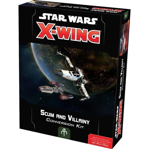 Scum and Villainy Star Wars X-Wing 2.0 Conversion Kit SWZ08 New and Sealed