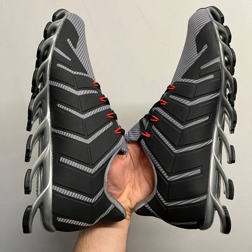 Adidas Springblade Pro Hombre TALLA 9.5 Entrenadores Gris RARO PRECIO DE VENTA SUGERIDO POR EL FABRICANTE £150 - Imagen 14 de 17