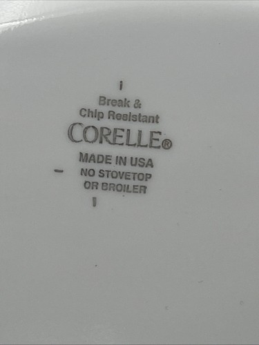 Juego de 2 platos de parrilla de cena divididos blancos Corelle Vitrelle de 10 1/4" - Imagen 4 de 4