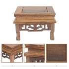  Wooden Stool Display Stand Wooden Plant Stand Display Pedestal Plant Holder for