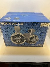 Rockville WB65 6.5 inch 600W Metal Marine WakeboardTower Speakers Swivel Bracket