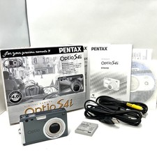 16798 PENTAX Optio S4i compact digital camera with box and manual