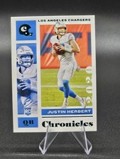 Justin Herbert 2020 Panini Chronicles Gridiron Kings Green Rookie RC Chargers
