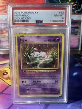 Pokemon Mew TCG Card 3/108 Holo Rare XY Evolutions PSA 8 NM-MT