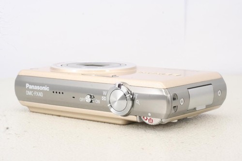 Panasonic LUMIX DMC-FX40 Gold Digital Camera Japanese Language Only From Japan - Picture 8 of 14