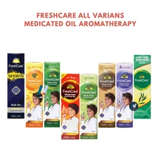 FRESHCARE All Varians Medicated Oil Minyak Angin Roll-On Natural Aromatherapy