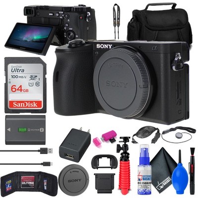 ビデオカメラ Sony a6600 Amazon.com: Sony a6600 Mirrorless Camera (ILCE6600/B) E 18