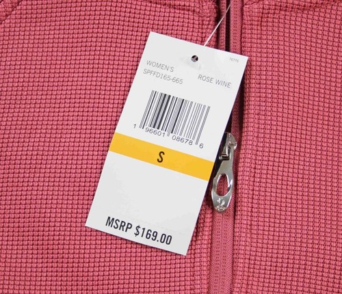 Spyder Womens S Jacket Sherpa Lined Zip Front Long Sleeve Mock Collar Rose $169 - Picture 6 of 6