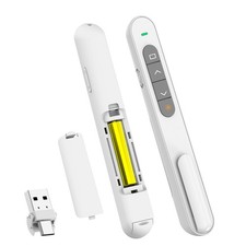 Presentation Clicker for PowerPoint, RF 2.4GHz USB C Wireless Presenter Remot...