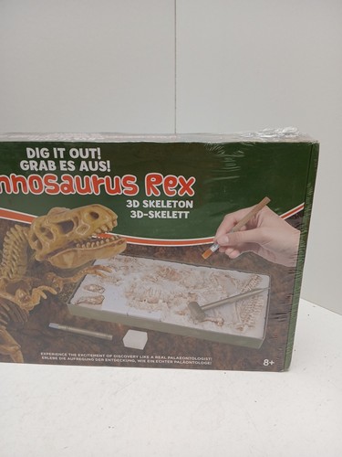 Dig it Out - Tyrannosaurus Rex esqueleto 3D en el bloque fósil paleontólogo - Imagen 19 de 20