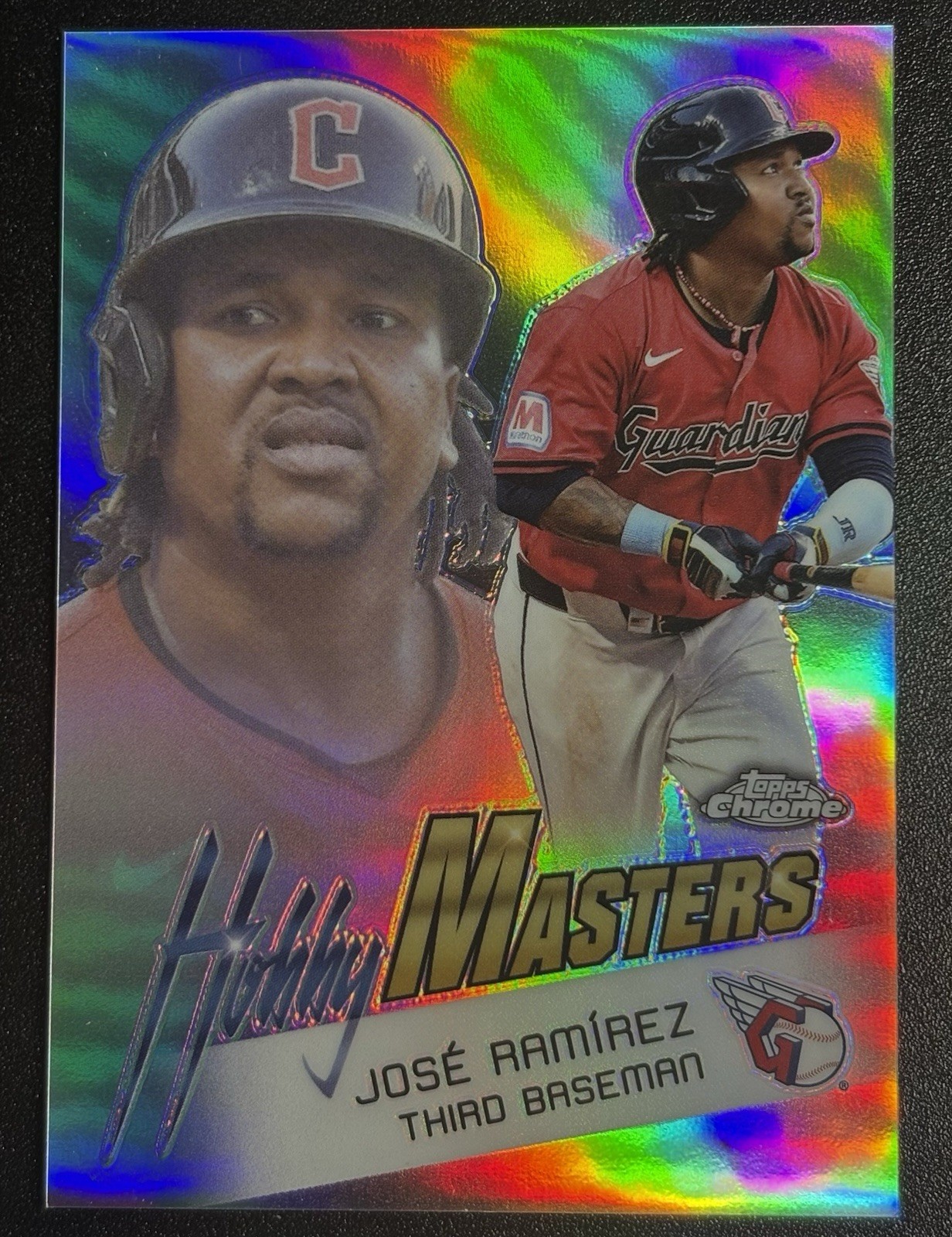 2025 Topps Chrome Jose Ramirez Hobby Masters #HM-14 Guardians Case Hit
