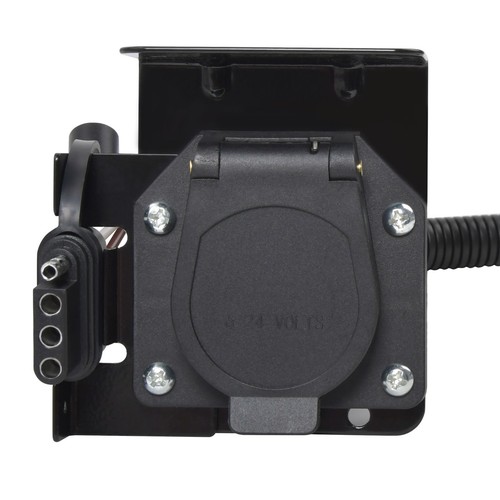 Universal Multi-Tow 4-Way to 7-Way Blade and 4 Pin Flat Trailer Light Connector - Picture 18 of 19