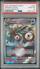 2022 POKEMON SWORD & SHIELD SILVER TEMPEST #066 UNOWN VSTAR PSA 10
