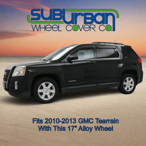 ONE 2010-2017 GMC Terrain # 5449 Center Cap for 17" 6 Spoke Wheel GM # 9597973 - Picture 2 of 8