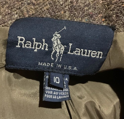 Ralph Lauren Women’s USA  100% Wool Blazer stylish Look Size 10 - Picture 3 of 9