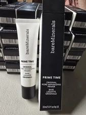 bareMinerals Prime Time Original Pore Minimizing Primer 1 oz  Vegan NIB