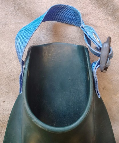 Cinturini Nylon Blu Snorkeling Subacqueo Originale FORCE FINS Taglia S XLNT CONDIZIONI!! - Foto 8 di 12