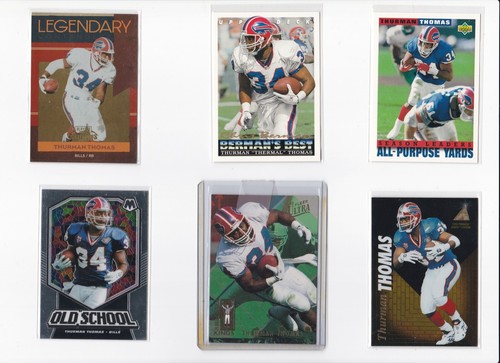 THURMAN THOMAS 1993 UPPER DECK ALL-PURPOSE YARDS-SEASON LEADERS CARD-SHIPS FREE - Picture 2 of 23