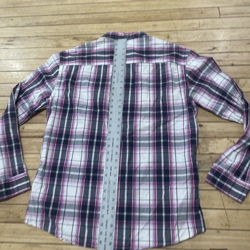 MARC ECKO Cut & Sew Shirt Mens XL Y2k Light Purple Plaid ZipPocket Military XL - Picture 8 of 22