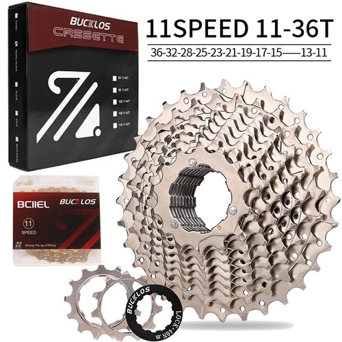 for Shimano 8/9/10/11/12 Speed Cassette 11-52T MTB Bike Road 116/126 Links Chain - Picture 75 of 230