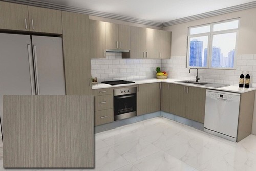 MELAMINE KITCHEN PACKAGE WITH PANTRY & BENCHTOPS, 2 Colours Many Design Options - Picture 2 of 7