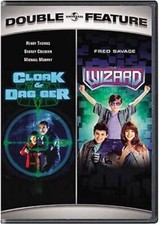 Cloak and DaggerThe Wizard Double Feature - DVD - GOOD
