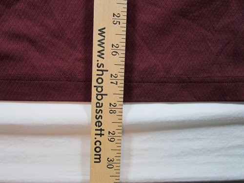Texas A&M Herren Poloshirt Medium Kurzarm weinrot weiß atmungsaktiv Stretch - Bild 6 von 7