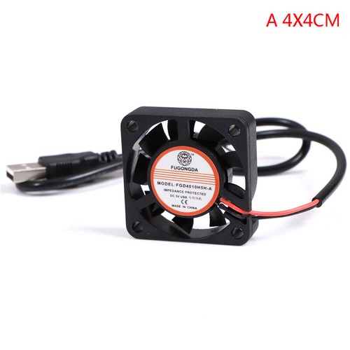 DC 5V USB Brushless Sleeve Bearing Fen Computer PC Silent Cooler Cooling Fan Lot - Afbeelding 13 van 17