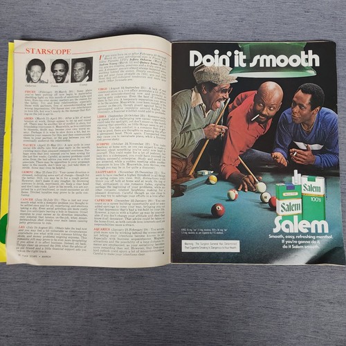 Black Stars Magazine 1981 Gladys Knight Sherman Hemsley Lynn Thigpen Billy Sims - Picture 8 of 10