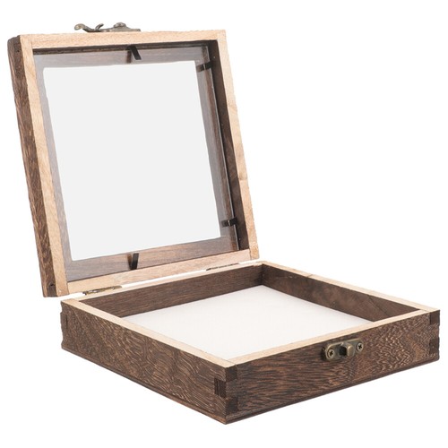 Wooden Frame Specimen Case Display Box Butterflies Insect Container - Picture 8 of 12