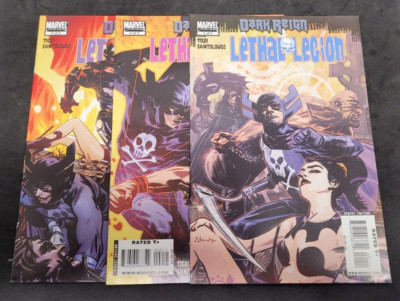 Dark Reign Lethal Legion #1-3 Limited Series Marvel Comics