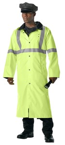Rothco Pioggia Uomo Parka Antinfortunistiche Riflettente Visibilità Alta Verde 0wUwPq6