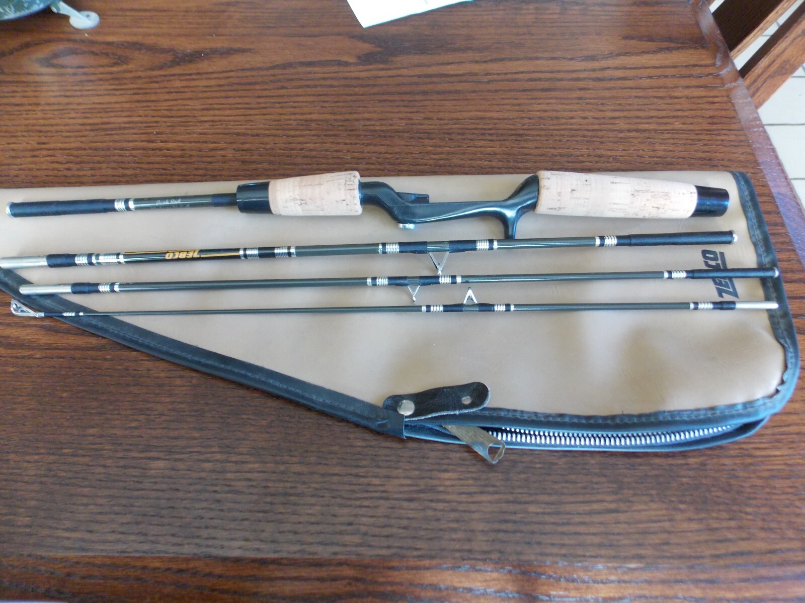 Vintage Zebco Centennial Casting Rod 4064 with case NEW NO RESERVE eBay