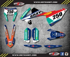 Custom graphics kit 6DS STYLE style decals / stickers fits KTM EXC 2017 2018 