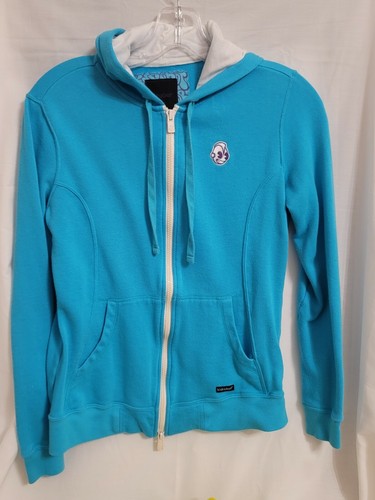 Kidrobot 2012 Peek-a-bot Teal Hoodie Women's Small  - Picture 1 of 5