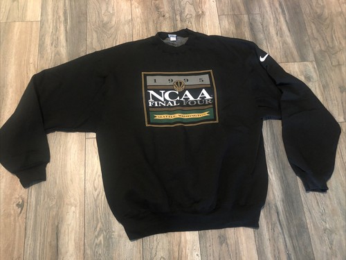 New Rare 1995 Nike NCAA Final Four Sweatshirt Men’s Xl USA - 第 2/8 張圖片
