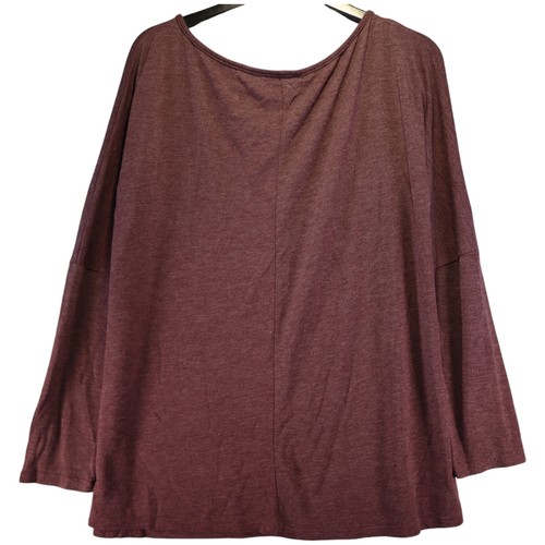 Jersey de mujer Amaryllis talla 2XL púrpura estático manga larga cuello barco - Imagen 7 de 8