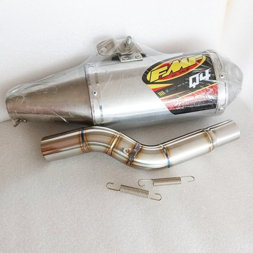 Exhaust Header Muffler Kawasaki KLX150 Stainless Steel Pipe Full System Side - Picture 3 of 11