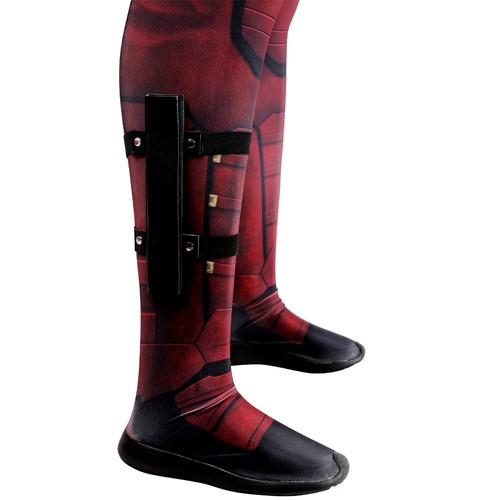 Deadpool 3 Jumpsuit Cosplay Costume Wade Wilson Suit Face Shell Belt Outfit Prop - Picture 20 of 27