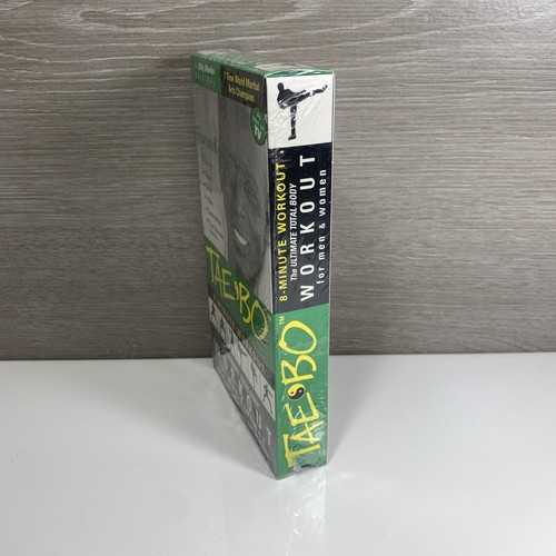 Tae Bo 8 Minute Workout VHS VCR Tape Billy Blanks 1998 Video NEW SEALED - Picture 3 of 6