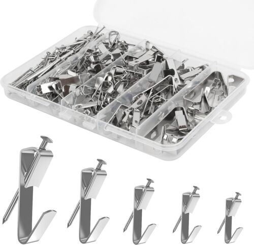 202 STCK. Rahmen Aufhänger Kit, 10 Pfund, 20 Pfund, 30 Pfund, 50 Pfund & 100 Pfund Bild Aufhängung Hardware - Bild 3 von 11