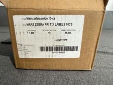 Mars Zebra Pri Tix Labels 10-CS 15,000